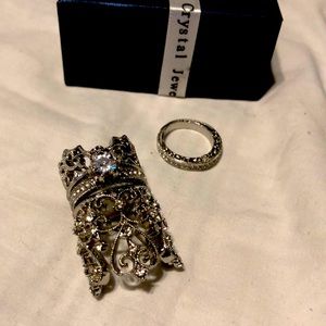 Three piece inner changeable ring